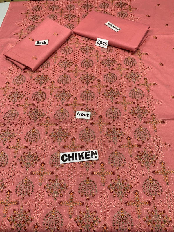 Dazzling Chikankari Fusion