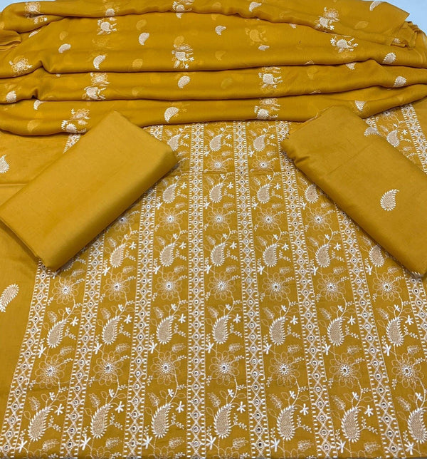 Plush Chikankari Essence